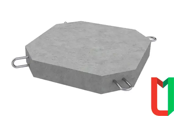 Блоки укрепления бетонные П-1 серия 3.501.1-156