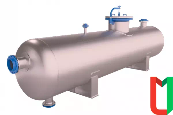 Нефтегазовый сепаратор СНГ-В с функцией сброса воды 100 м3 16ГС