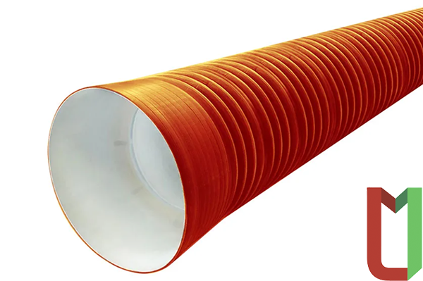 Труба гофрированная полипропиленовая для наружной канализации 250х209 мм DN-ОD ГОСТ Р 54475-2011