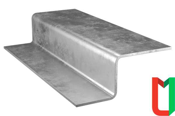 Профиль Z-образный монтажный сталь 3 55х50/40 мм ГОСТ 13229-78 неравнополочный